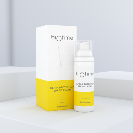 Крем Ультра защитный СПФ 50 марки Биотайм (Biotime ULTRA PROTECTION SPF 50 CREAM), флакон 50 мл