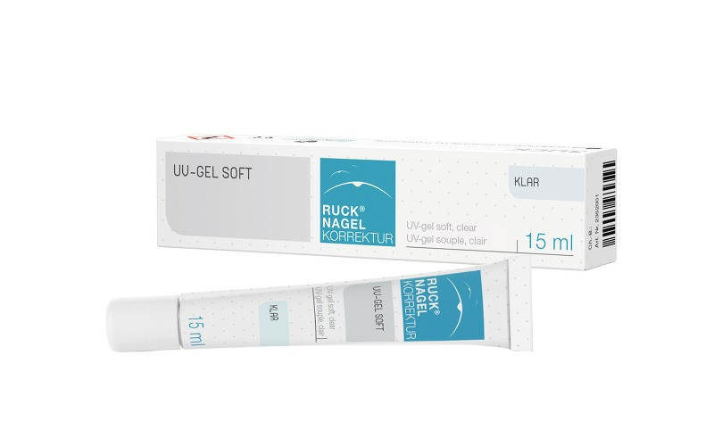 Cветоотверждаемый гель для моделирования ногтей, прозрачный 15 мл фото 1