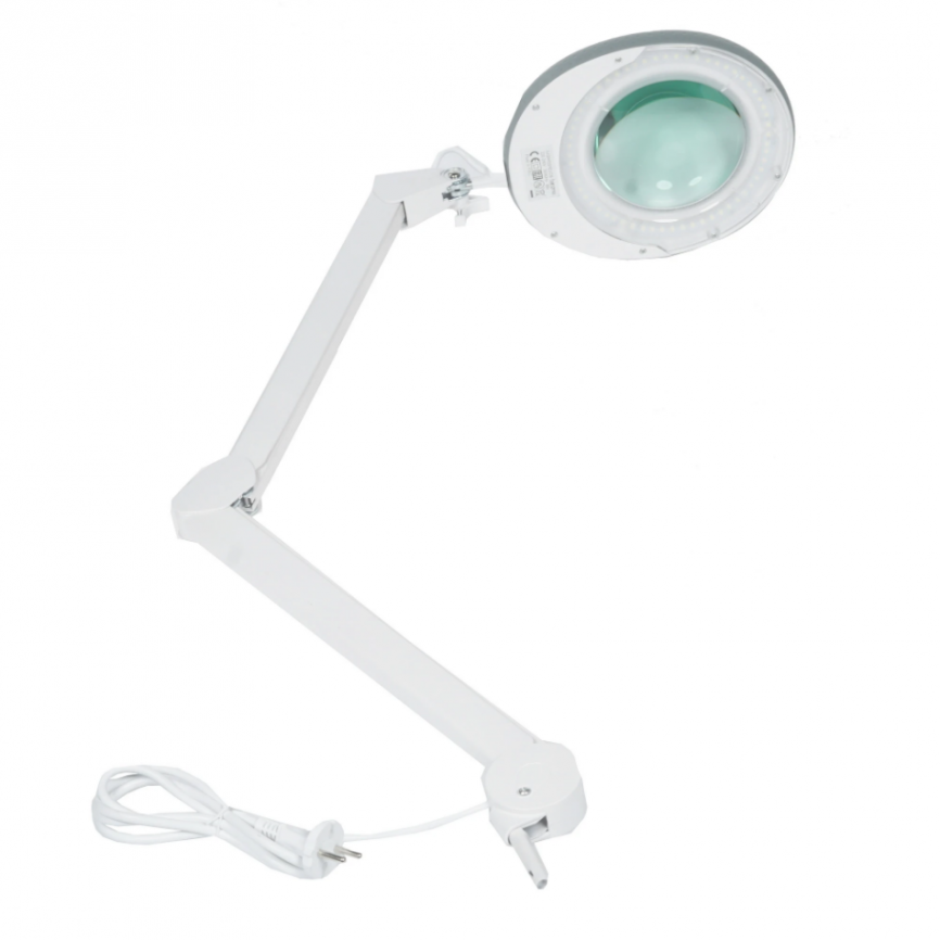 Лампа-лупа на кронштейне (5 диоптрий), SMD, 60 светодиодов, 8 Вт фото 3