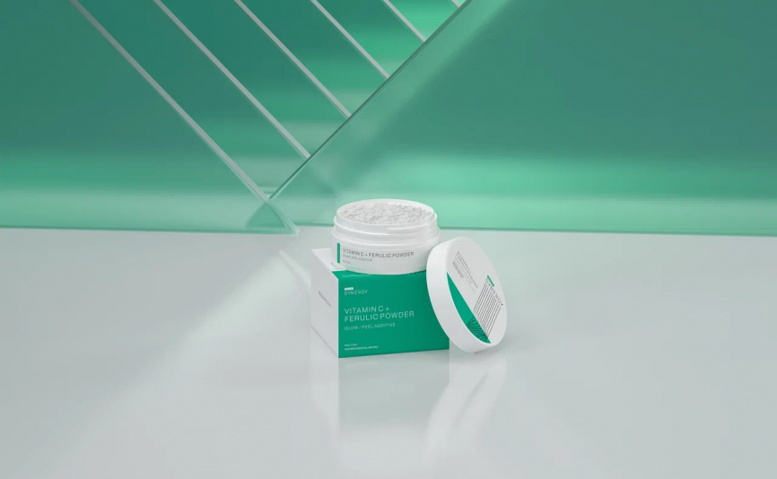 Пудра с витамином С и феруловой кислотой / Vitamin C + Ferulic Powder Skin Synergy, 50 г фото 1