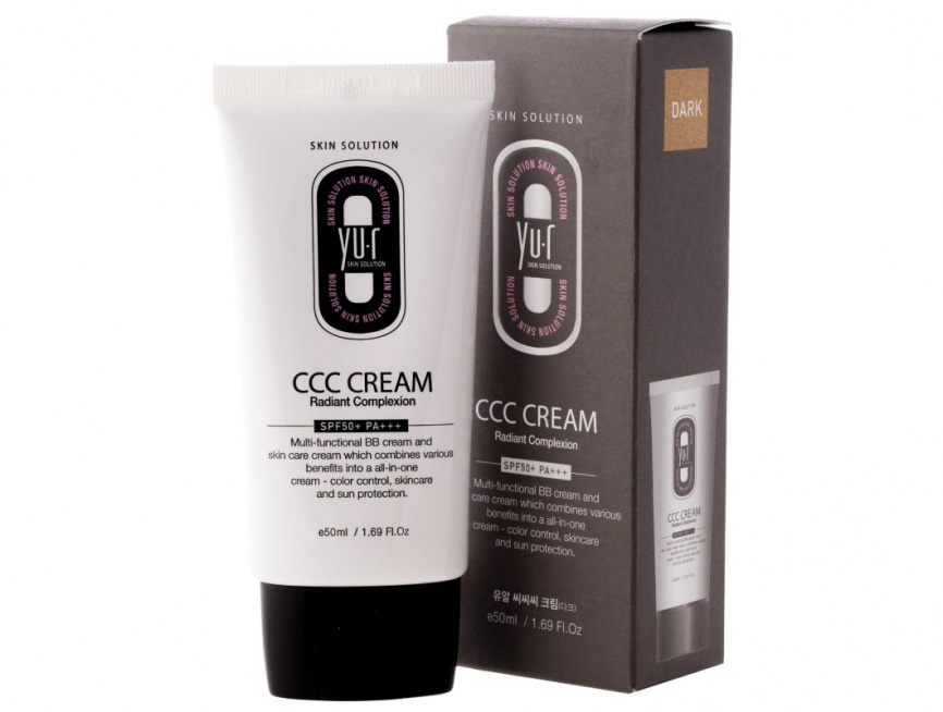 Корректирующий крем Yu-r CCC Cream (dark), 50мл фото 1