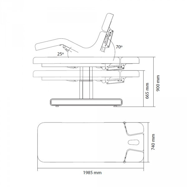 Стол массажный МК20M  фото 14