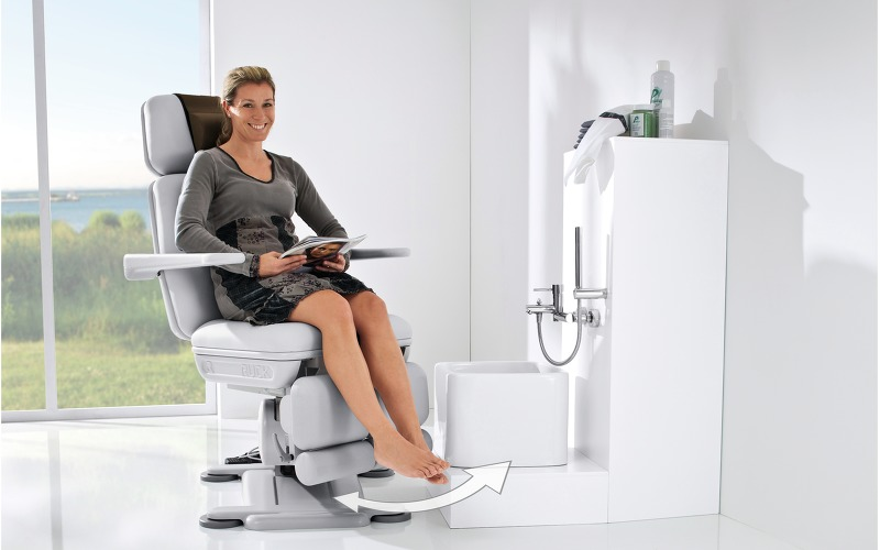 Дизайнерский подиум со стационарной ванной для ног «Тренд» фото 2