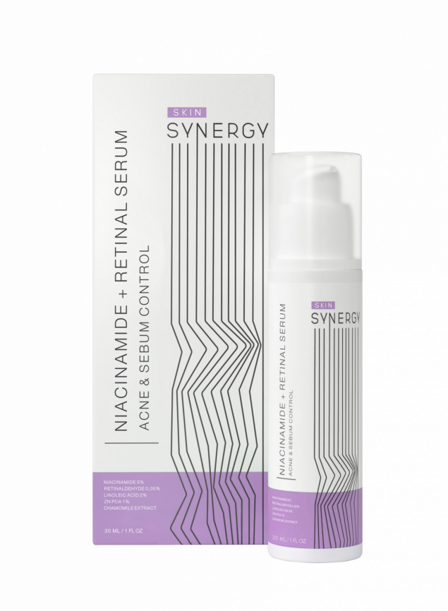 Сыворотка с Ниацинамидом и Ретиналем \Niacinamide + Retinal Serum, флакон 30 мл фото 1