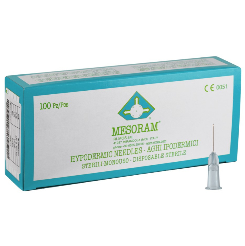 MESORAM Игла для микроинъекций 27G 0,40х12мм фото 1