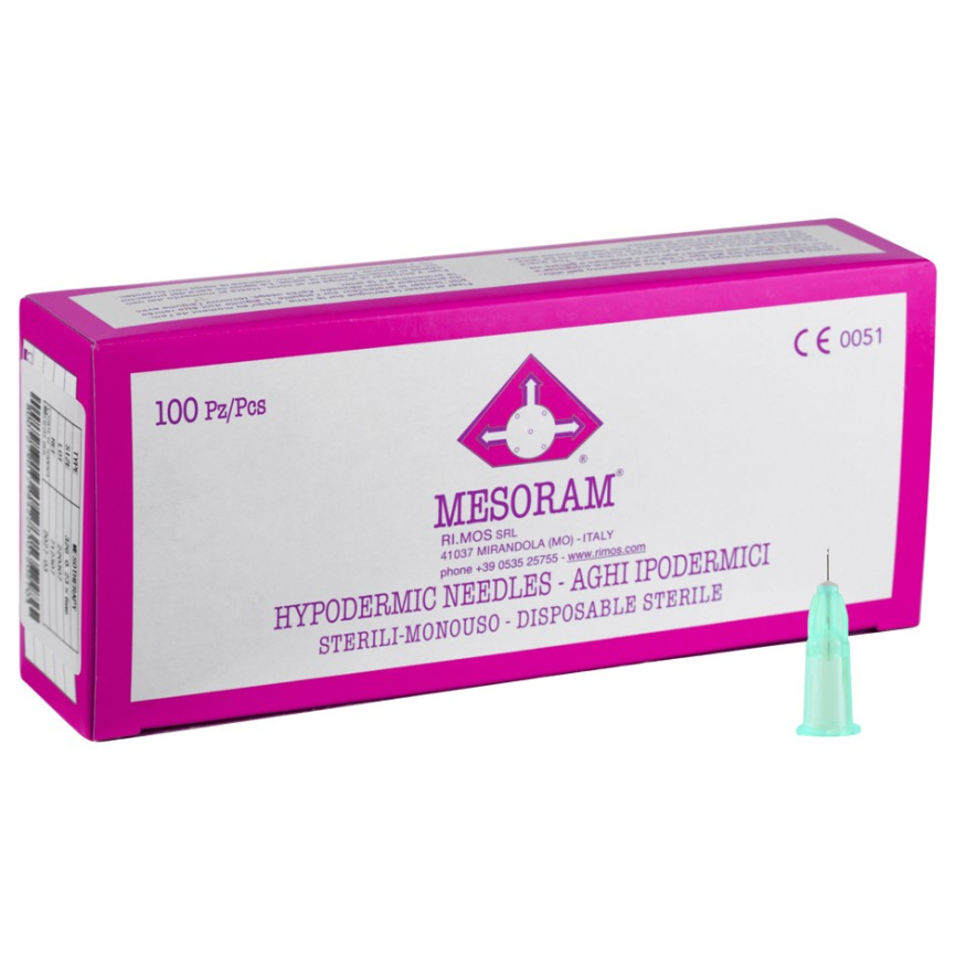 MESORAM Игла для микроинъекций 32G 0,23х4мм фото 1