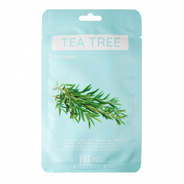 Маска для лица с экстрактом чайного дерева YU.R ME Tea Tree Sheet Mask фото 1