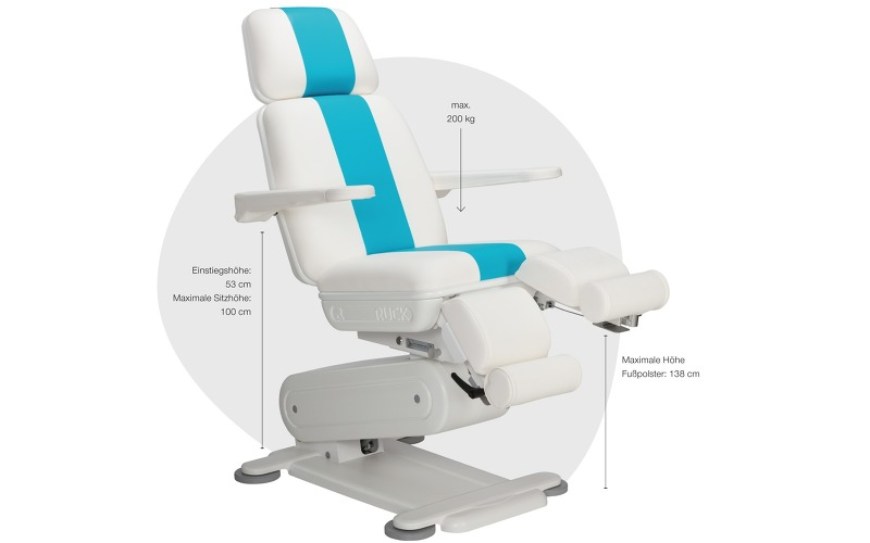 Кресло педикюрное RUCK® Stella 3s фото 2